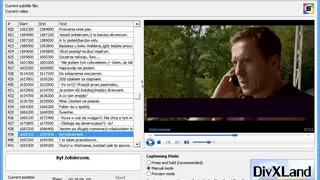 DivXLand Media Subtitler screenshot