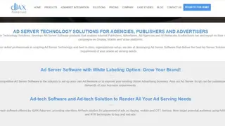 dJAX Adserver screenshot