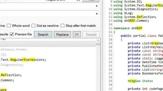dnGrep screenshot