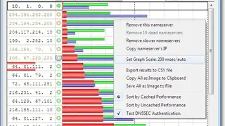DNS Benchmark screenshot
