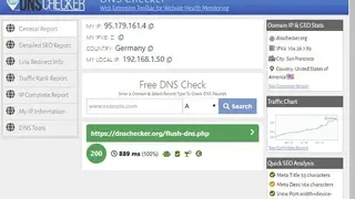 DNS Checker screenshot