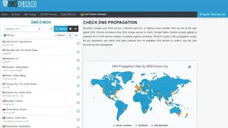 DNS Checker screenshot