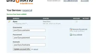 DNS-O-Matic screenshot
