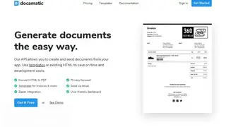 Docamatic screenshot