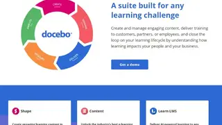 Docebo Learning Suite screenshot