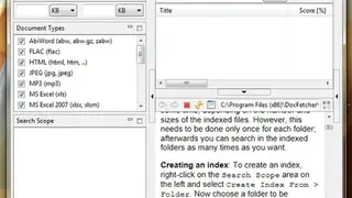 DocFetcher screenshot