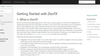 DocFX screenshot