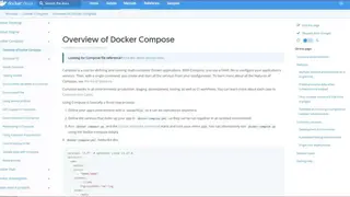 Docker Compose screenshot