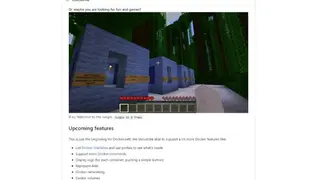 Dockercraft screenshot