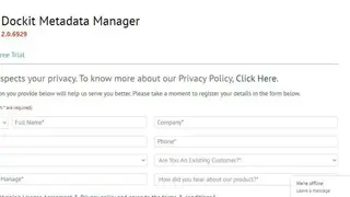 Dockit Metadata Manager screenshot