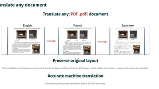 DocTranslator screenshot