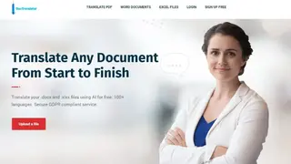 DocTranslator screenshot