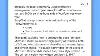 Document Reader screenshot