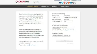 DocuPUB screenshot