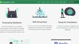 Docusaurus screenshot