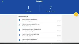 DocuSign screenshot