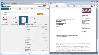 DocuWare screenshot