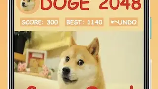 Doge 2048 screenshot