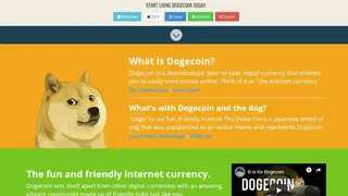 Dogecoin (DOGE) screenshot