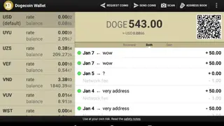 Dogecoin (DOGE) screenshot