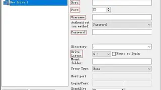 Dokan SSHFS screenshot