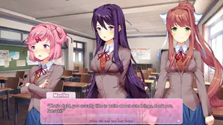 Doki Doki Literature Club screenshot
