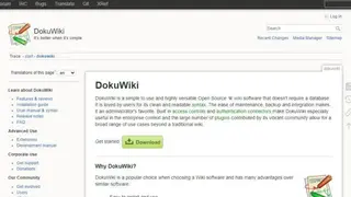 DokuWiki screenshot