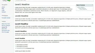 DokuWiki screenshot