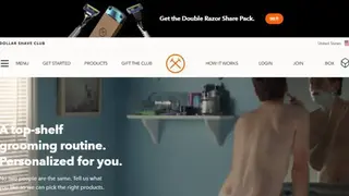 Dollar Shave Club screenshot