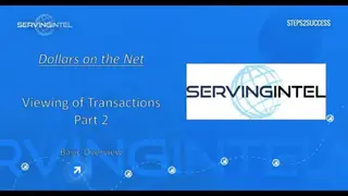 DOLLARS ON THE NET screenshot