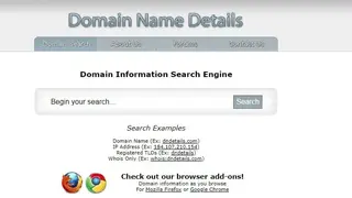 Domain Details screenshot