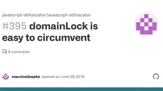 DomainLockJS screenshot