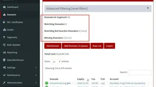 DomainMOD screenshot