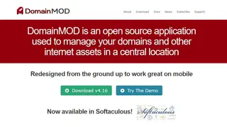 DomainMOD screenshot