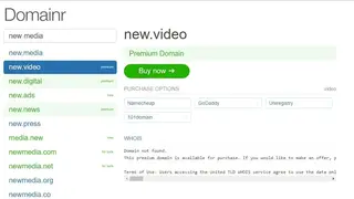 Domainr screenshot