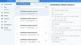 Domino Data Lab screenshot