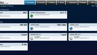 Domoticz screenshot
