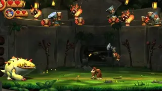 Donkey Kong Country Returns 3D screenshot