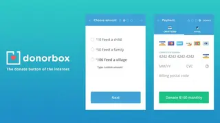 DonorBox screenshot