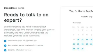 DonorDock screenshot