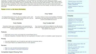 DonorHub screenshot