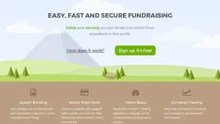Donorhut screenshot