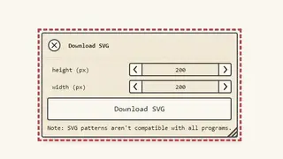 Doodad Pattern Generator screenshot