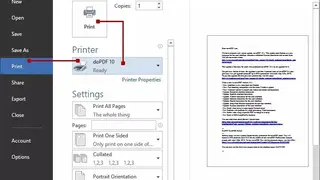 doPDF screenshot