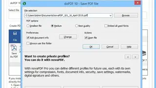 doPDF screenshot