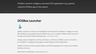 DOSBox Launcher screenshot