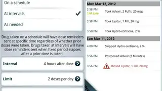 Dosecast screenshot