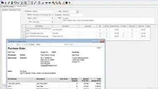 Dossier Fleet Maintenance Software screenshot