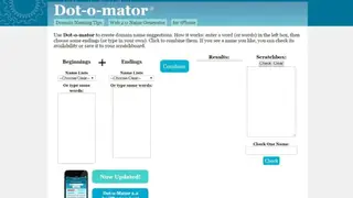 Dot-o-mator screenshot