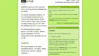 dotEPUB screenshot